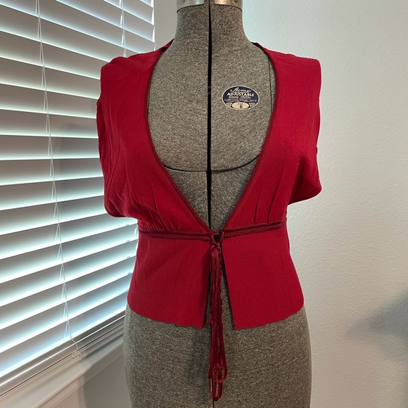TWO Karen Millen Front Tie Boleros - Picture 1 of 16